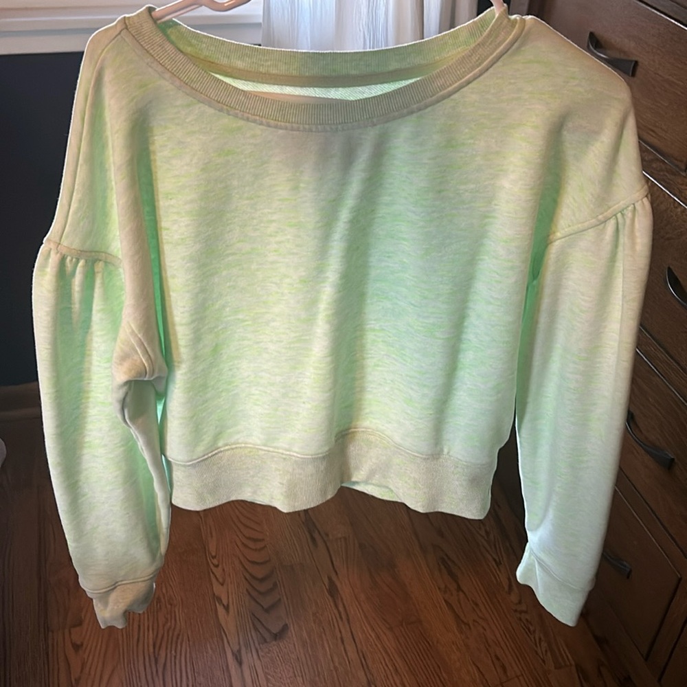 light green UGG crewneck